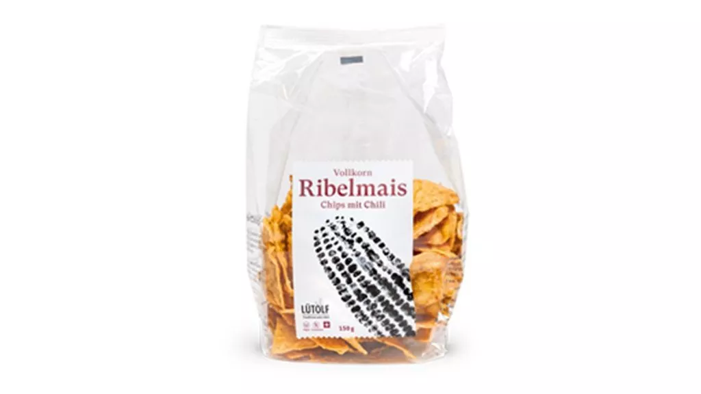 Vollkorn Ribelmais Chips mit Chili
