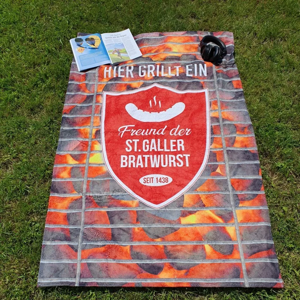 St. Galler Bratwurst Badetuch
