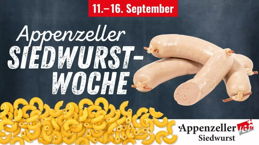 Appenzeller Siedwurstwoche